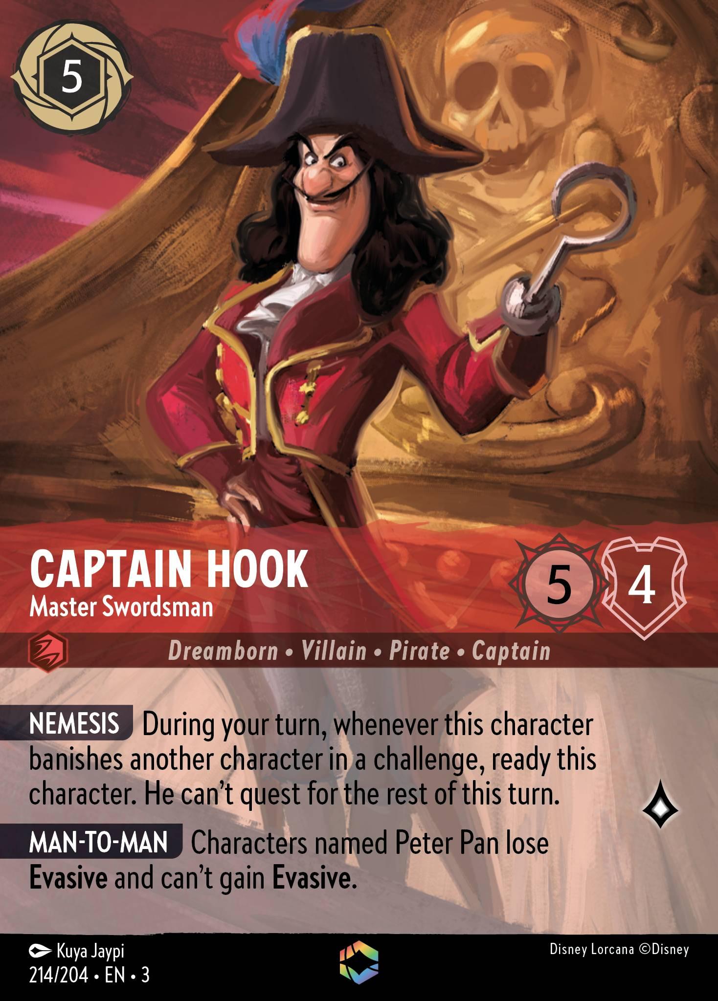 Captain Hook, Master Swordsman - ENCHANTED — image 1
