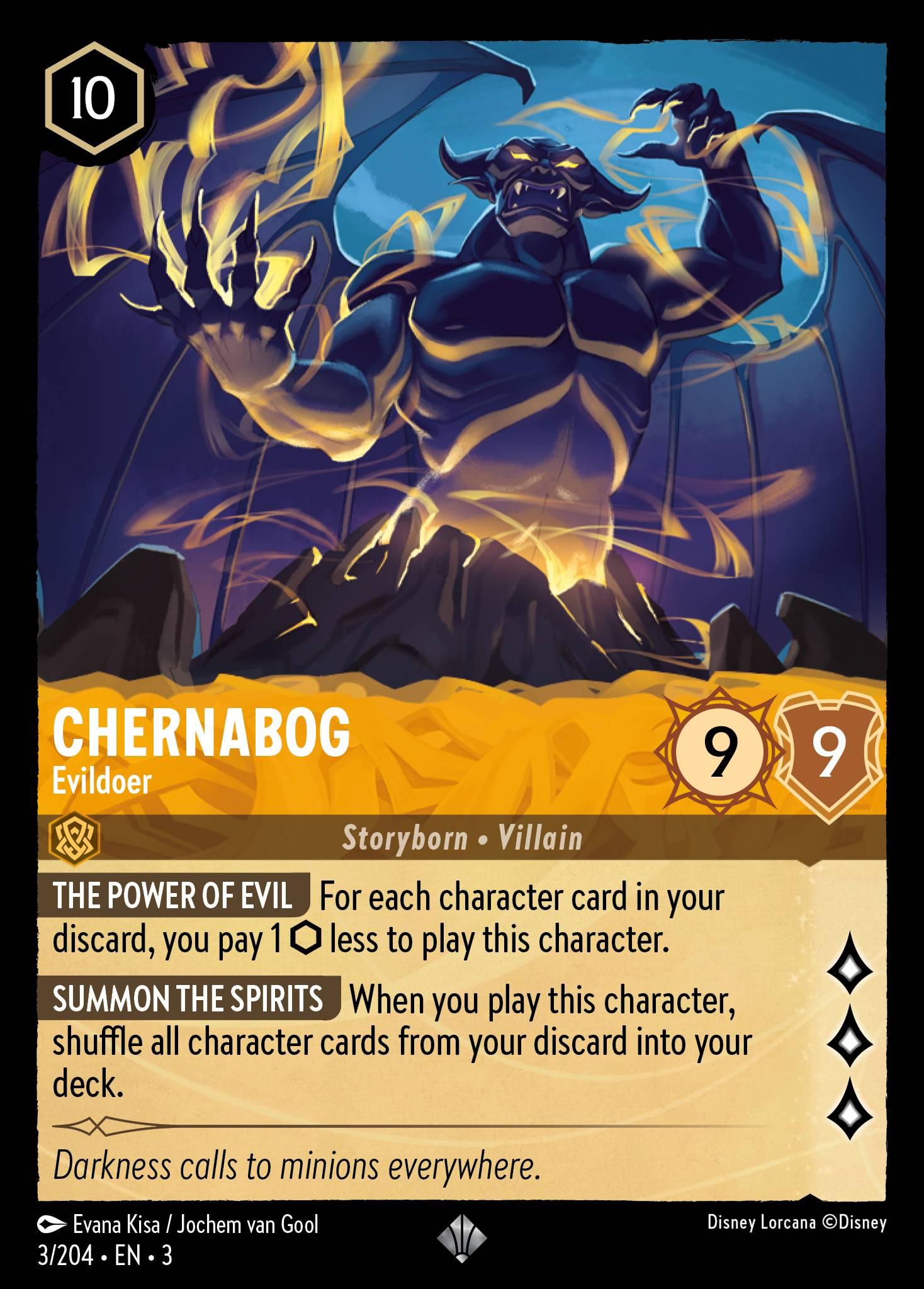 Chernabog, Evildoer - FOIL — image 1
