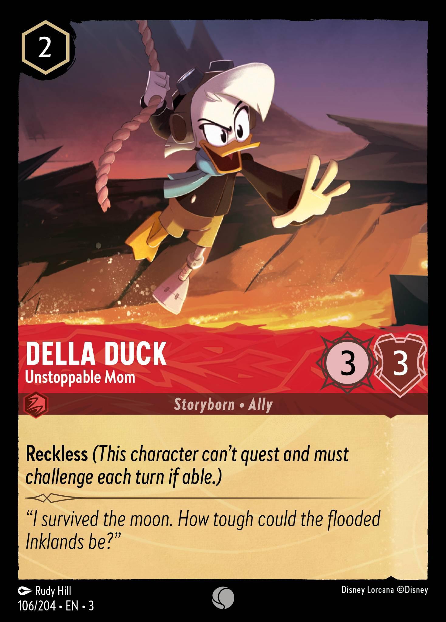 Della Duck, Unstoppable Mom - FOIL — image 1