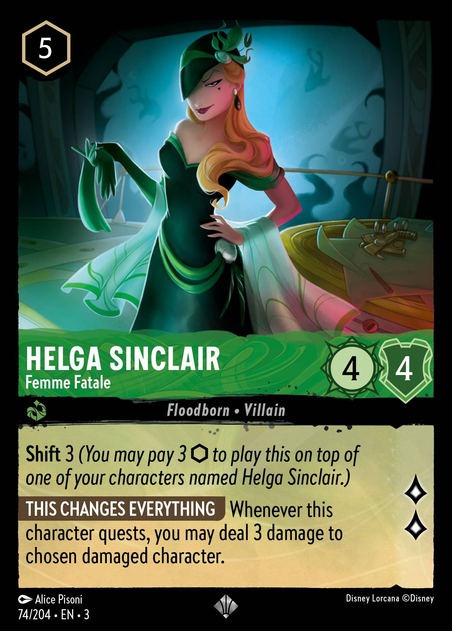 Helga Sinclair, Femme Fatale - FOIL — image 1