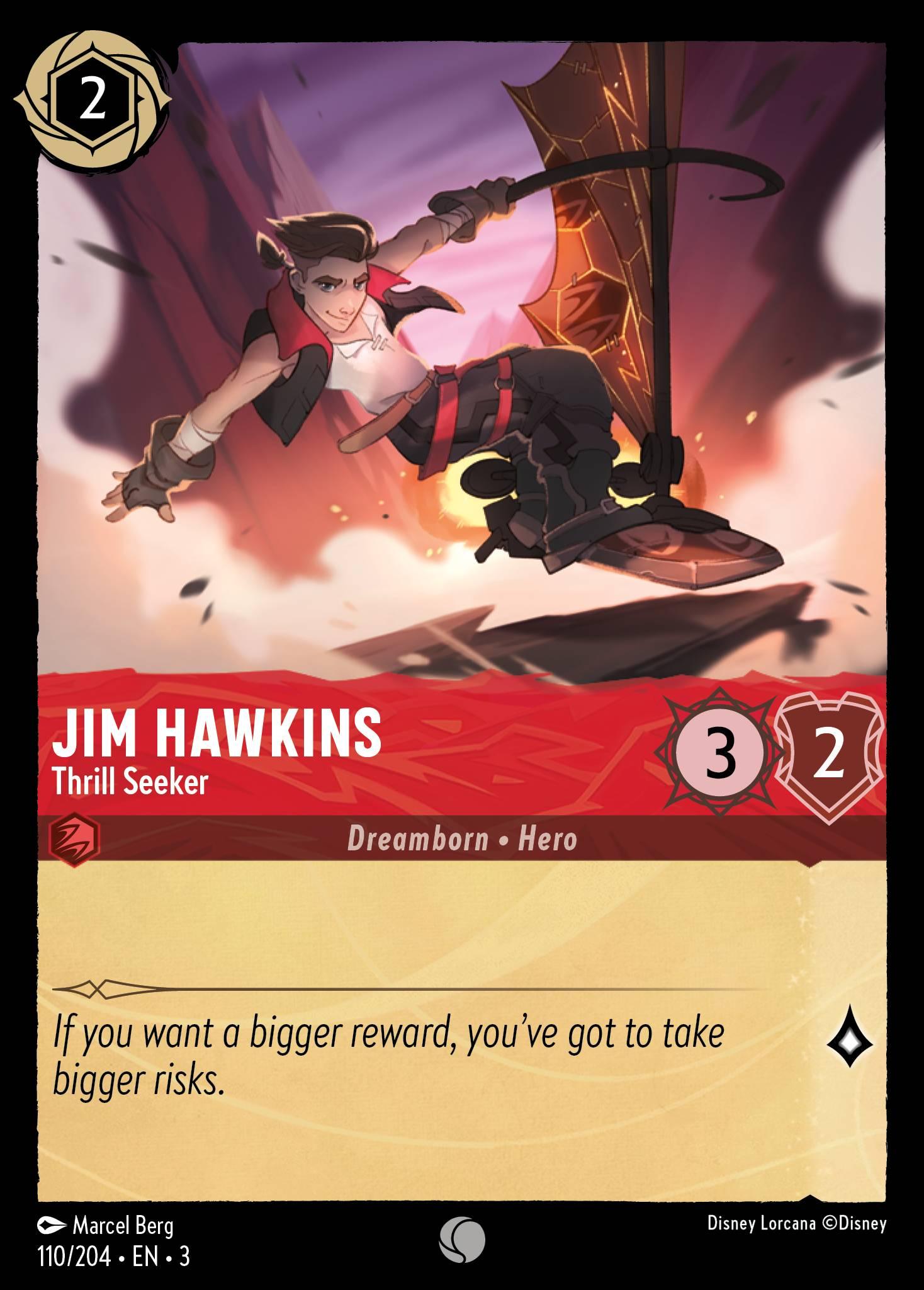 Jim Hawkins, Thrill Seeker - FOIL — image 1