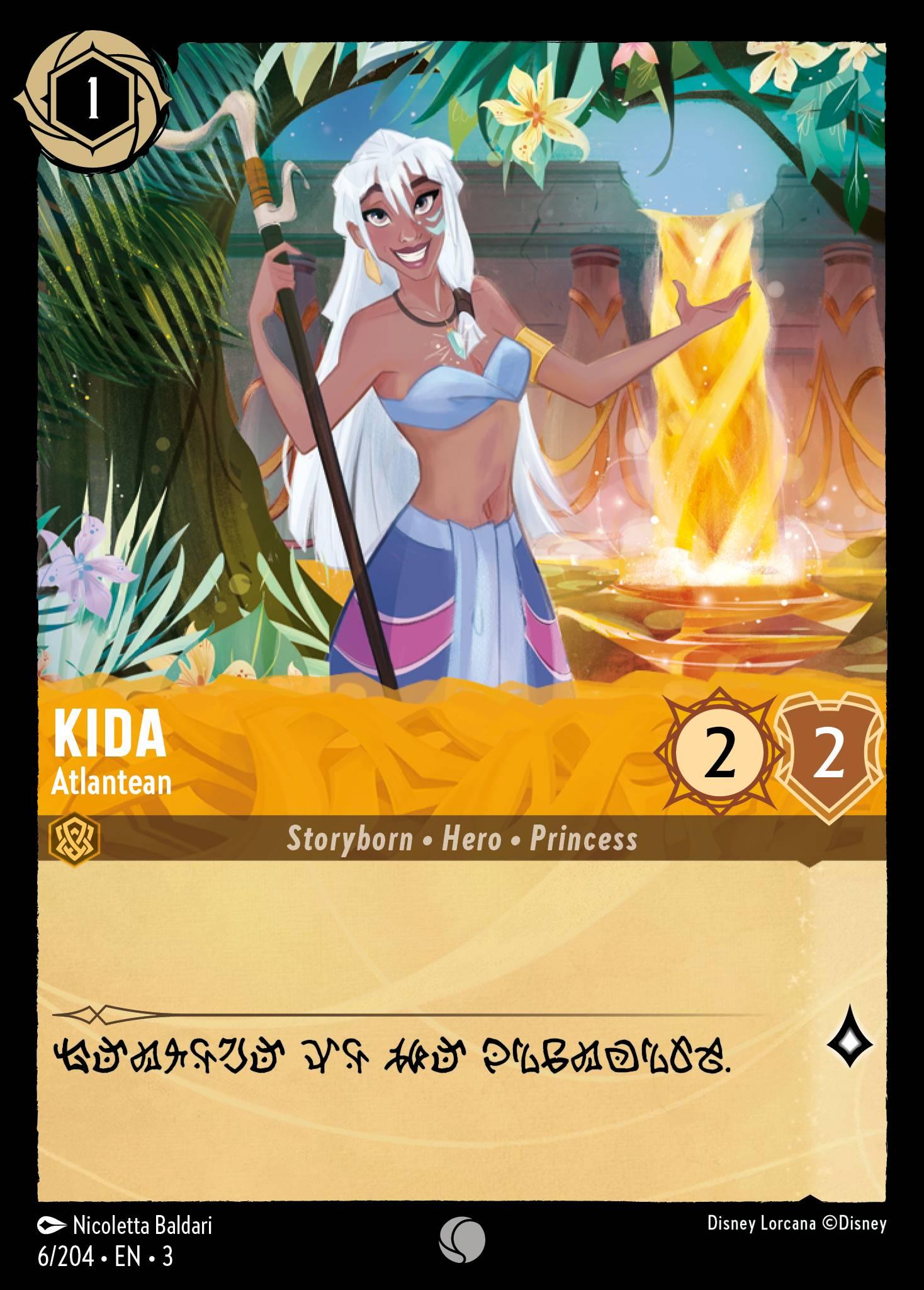 Kida, Atlantean - FOIL — image 1