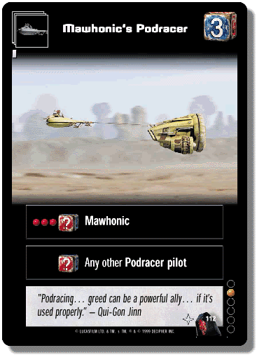 Mawhonic's Podracer - Beta — image 1