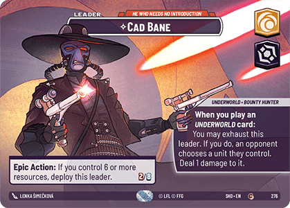 Cad Bane, He Who Needs No Introduction - SHOWCASE — image 1
