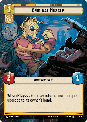 Criminal Muscle - HYPERSPACE FOIL — image 1