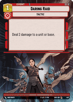 Daring Raid - HYPERSPACE FOIL — image 1