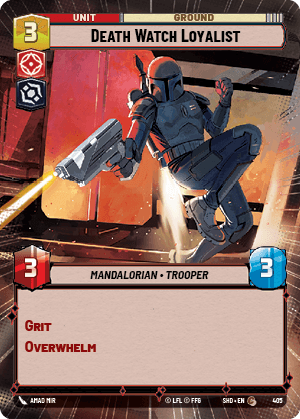Death Watch Loyalist - HYPERSPACE FOIL — image 1