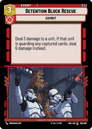 Detention Block Rescue - FOIL — image 1