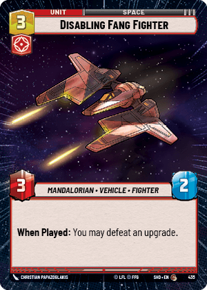 Disabling Fang Fighter - HYPERSPACE — image 1