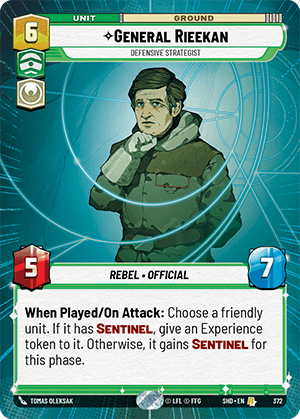 General Rieekan, Defensive Strategist - HYPERSPACE FOIL — image 1