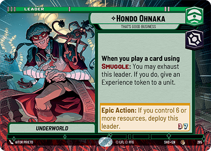 Hondo Ohnaka, That’s Good Business - HYPERSPACE — image 1