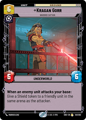 Kragan Gorr, Warbird Captain - FOIL — image 1