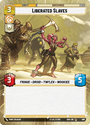 Liberated Slaves - HYPERSPACE FOIL — image 1