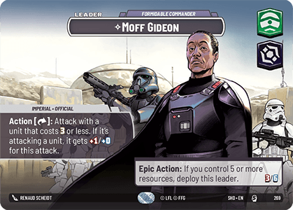 Moff Gideon, Formidable Commander - SHOWCASE — image 1