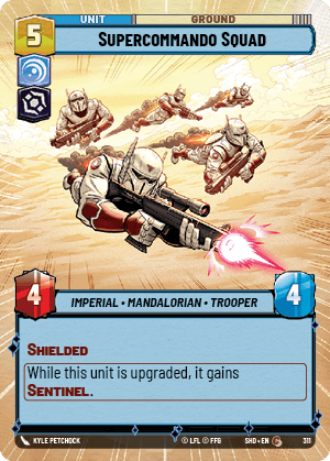Supercommando Squad - HYPERSPACE FOIL — image 1