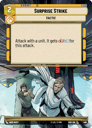 Surprise Strike - HYPERSPACE FOIL — image 1