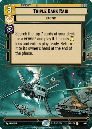 Triple Dark Raid - HYPERSPACE FOIL — image 1