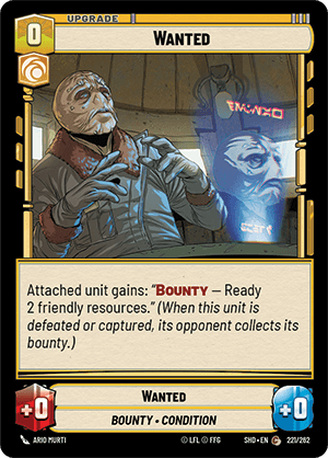 Wanted - FOIL — image 1