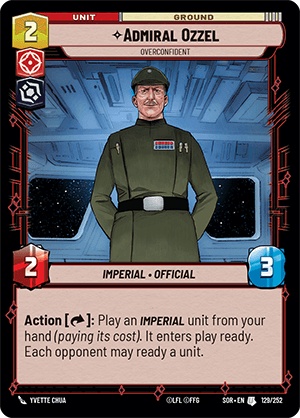 Admiral Ozzel, Overconfident — image 1
