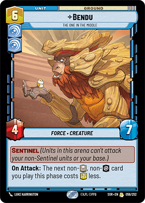 Bendu, The One in the Middle - FOIL — image 1