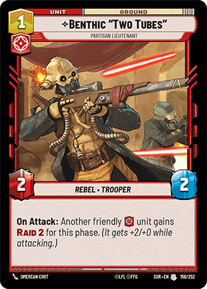 Benthic "Two Tubes", Partisan Lieutenant — image 1