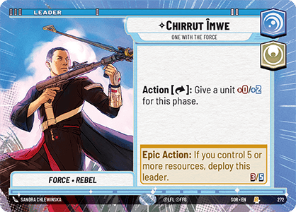 Chirrut Îmwe, One With The Force - HYPERSPACE — image 1