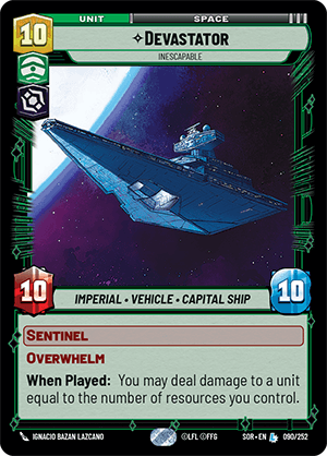 Devastator, Inescapable - FOIL — image 1