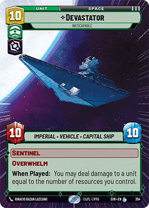 Devastator, Inescapable - HYPERSPACE FOIL — image 1