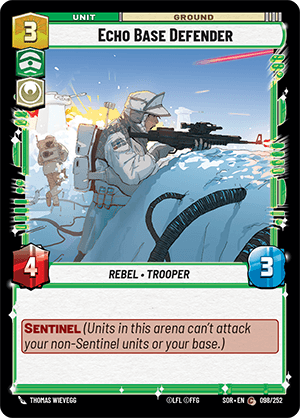 Echo Base Defender - FOIL — image 1