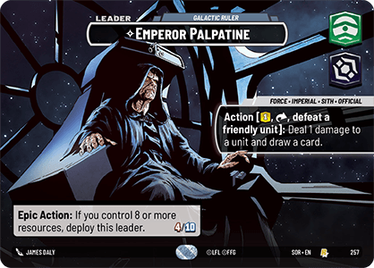 Emperor Palpatine, Galactic Ruler - SHOWCASE — image 1