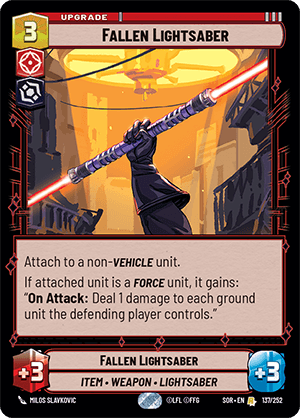 Fallen Lightsaber — image 1