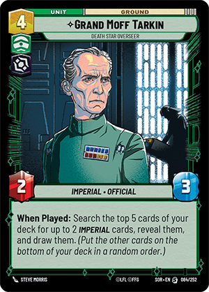 Grand Moff Tarkin, Death Star Overseer — image 1