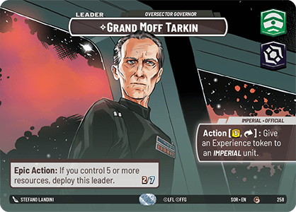 Grand Moff Tarkin, Oversector Governor - SHOWCASE — image 1