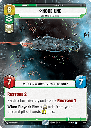 Home One, Alliance Flagship - HYPERSPACE — image 1