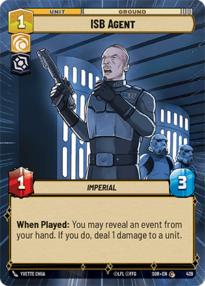 ISB Agent - HYPERSPACE FOIL — image 1