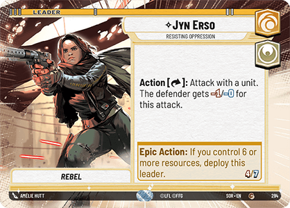 Jyn Erso, Resisting Oppression - HYPERSPACE — image 1