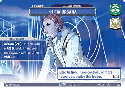 Leia Organa, Alliance General - SHOWCASE — image 1