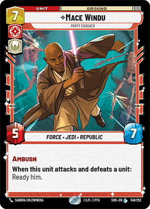 Mace Windu, Party Crasher — image 1