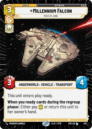 Millennium Falcon, Piece of Junk - HYPERSPACE — image 1