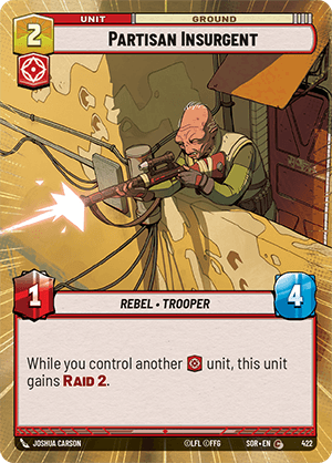 Partisan Insurgent - HYPERSPACE FOIL — image 1