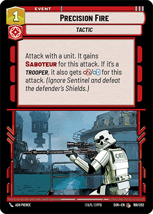 Precision Fire - FOIL — image 1