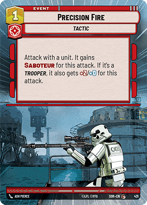Precision Fire - HYPERSPACE FOIL — image 1