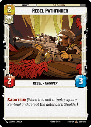 Rebel Pathfinder - FOIL — image 1