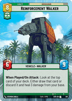 Reinforcement Walker - HYPERSPACE FOIL — image 1