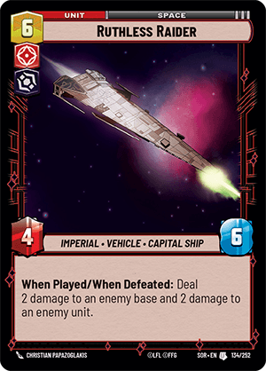 Ruthless Raider - FOIL — image 1