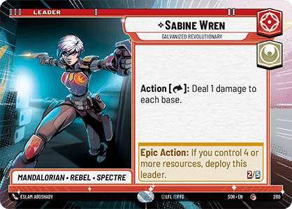 Sabine Wren, Galvanized Revolutionary - HYPERSPACE — image 1