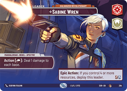Sabine Wren, Galvanized Revolutionary - SHOWCASE — image 1