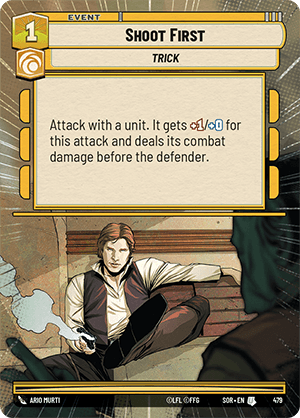 Shoot First - HYPERSPACE FOIL — image 1