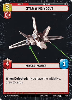 Star Wing Scout - HYPERSPACE FOIL — image 1