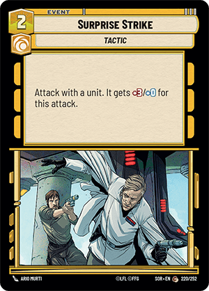 Surprise Strike - FOIL — image 1
